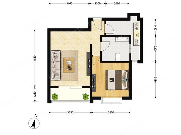 文景苑,正规成熟小区,黄金楼层,小户型