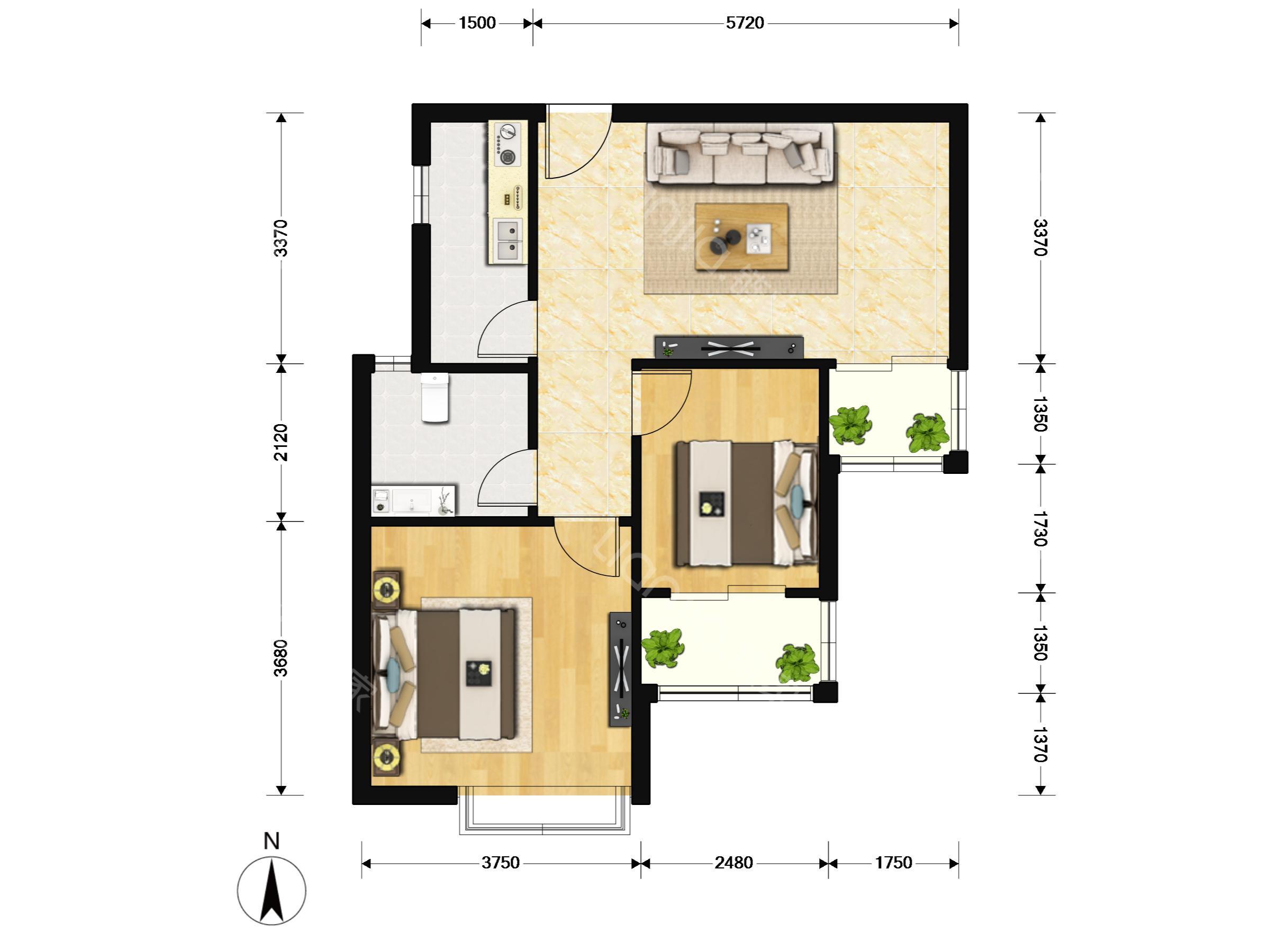 上门实勘,紧邻地铁,南北通透,光线充足